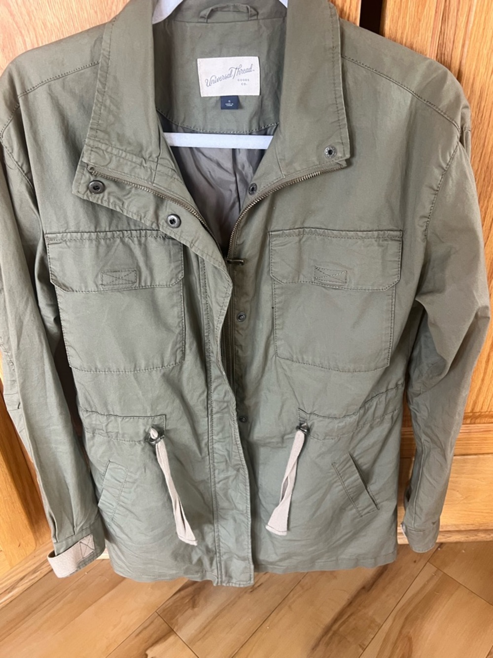 Universal Thread Olive Green Utility Jacket - Picture 2 of 2